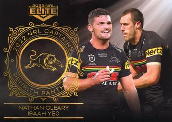 2022 NRL Elite - Captains #C11 Nathan Cleary / Isaah Yeo Front